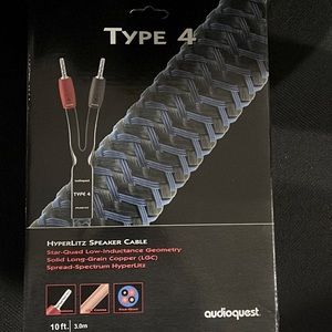 Audio Quest Type 4 HyperLitz speaker cable